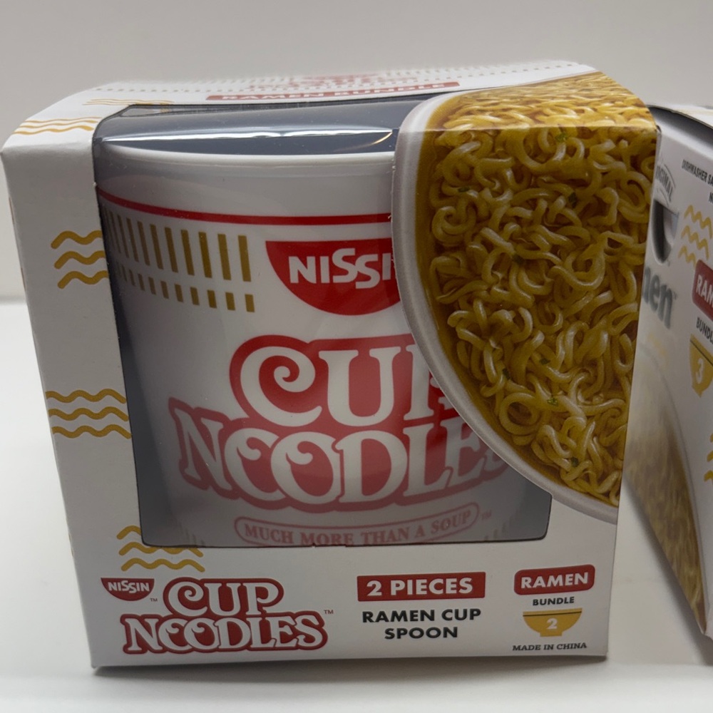 Nissin Cup Noodles and Top Ramen Mug Set - Picture 3 of 11